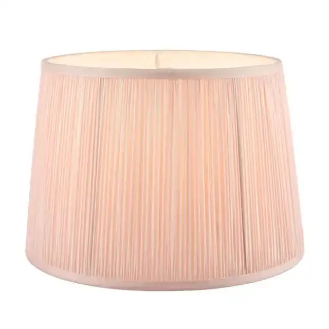 8″ Hemsley Pleated Blush Pink Shade Only