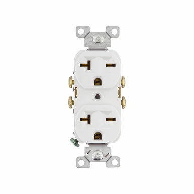 815W-BOX 20A 250V DUPLEX RECEPTACLE WH EATON
