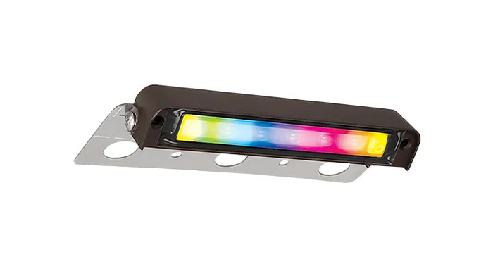 8PK 7″ RGBW LED Hardscape Light Swivel, 3W, 2700-6500K, 12V