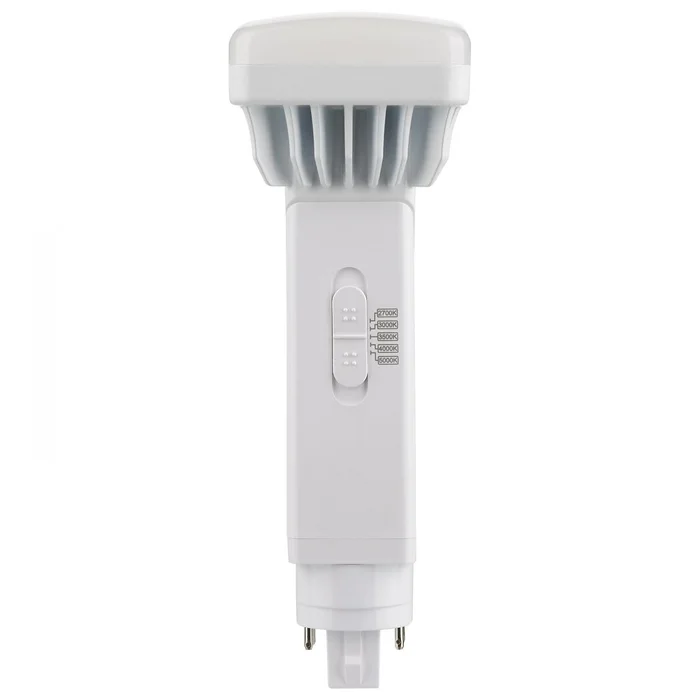 9 Watt Selectable G24Q Base LED Dual Position LED PL Lamp 2700/3000/3500/4000/5000K