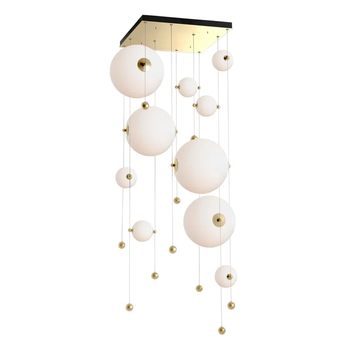 Abacus LED Pendant in Modern Brass (39|139051-LED-STND-86-GG0694)
