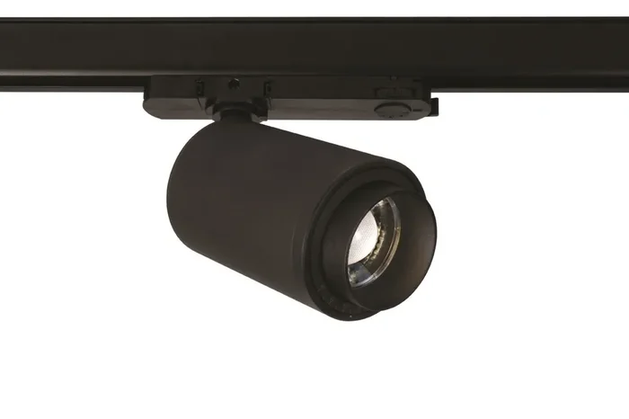 Adjustable beam 30w Warm White Commercial LED Track Spot Light – 3000K Black