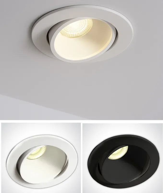 Adjustable Low Glare LED 8w Recessed Spot Light – IP54