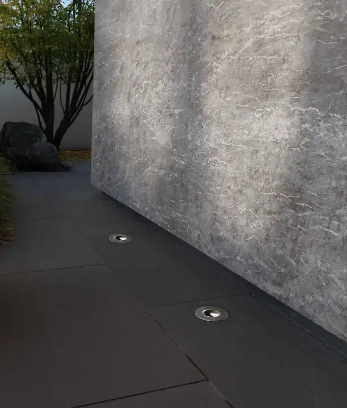 Adjustable Outdoor Recessed LED Light – Wall or Ground Installation