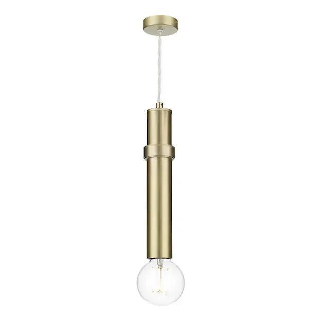 Adling Butter Brass Single Pendant Light