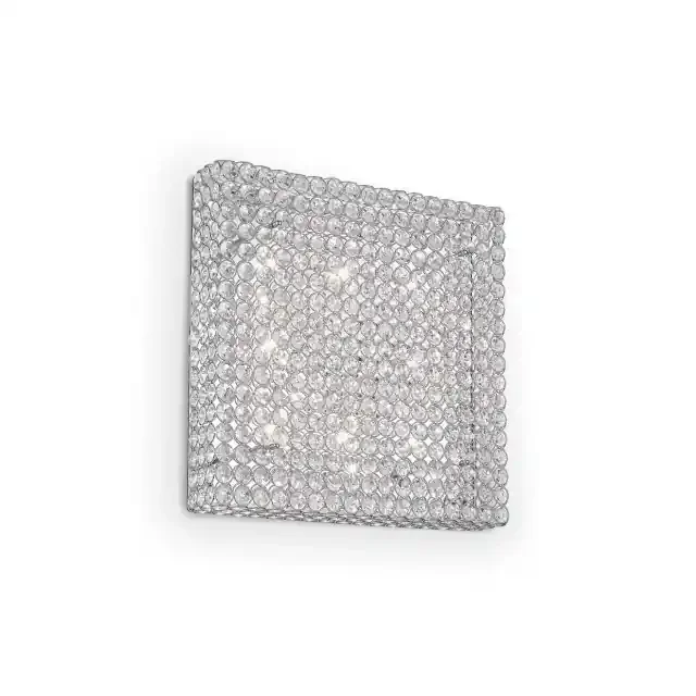 Admiral PL8 8 Light Chrome with Crystal Diffuser Wall Light/Ceiling Light