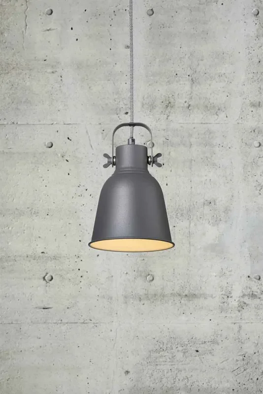 Adrian 16 Black Adjustable Pendant Light