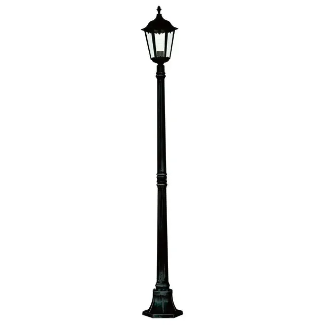 Alex Black Outdoor 183cm Post Top Lantern