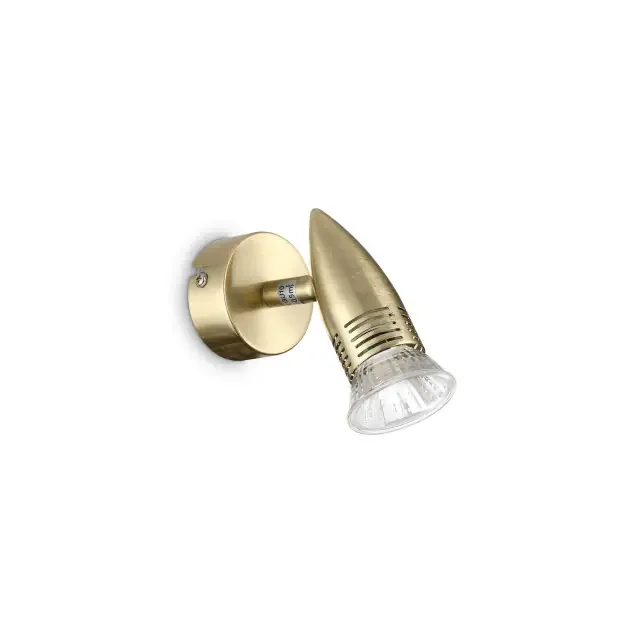 Alfa AP1 Satin Brass Adjustable Spotlight