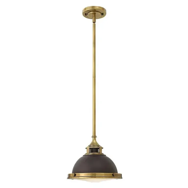 Amelia Mini Buckeye Bronze Pendant Light