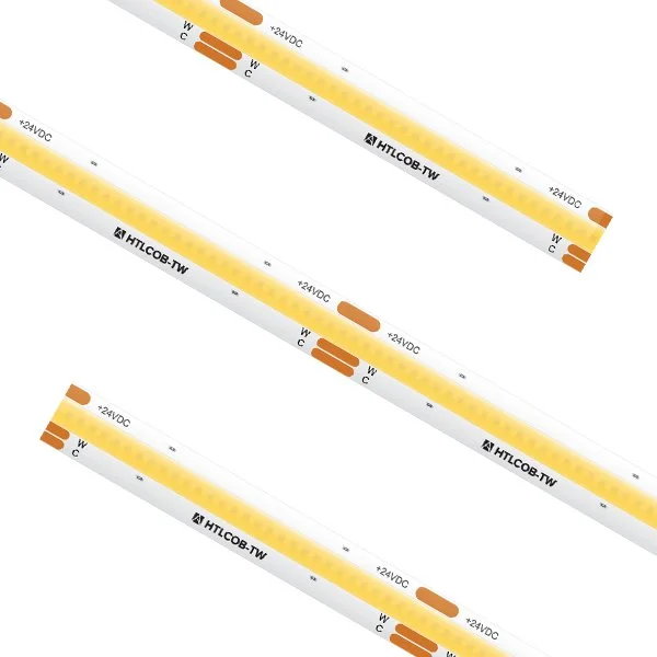 American Lighting HTL-COB-TW 16FT 4.5W/FT 24V LED High Output Tunable COB Tape Light 27K-60K