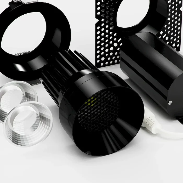 American Lighting RHYM-DL3R-15 Rhyme 3″ 15W Deep Baffle Downlight