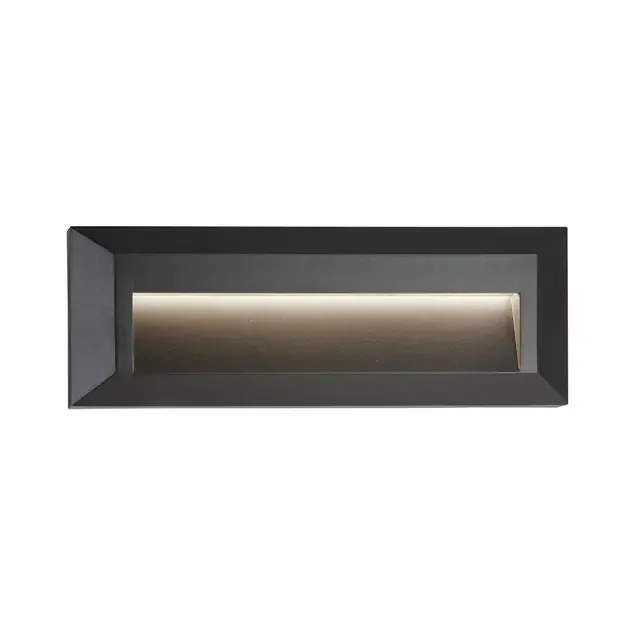 Ankle Dark Grey Surface Slot LED Wall Light