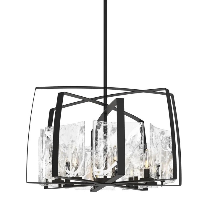 Arc Eight Light Pendant in Black (39|131312-SKT-MULT-10-YR0699)