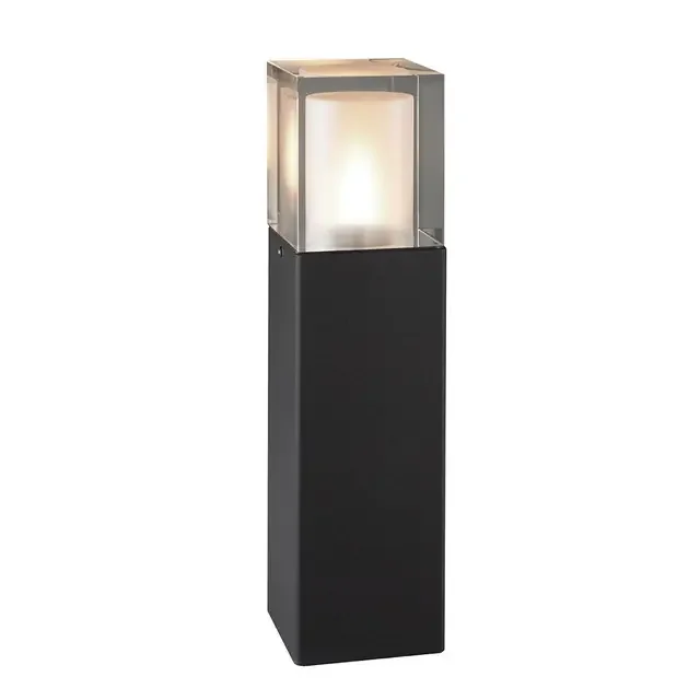 Arendal Black 49cm IP65 Bollard