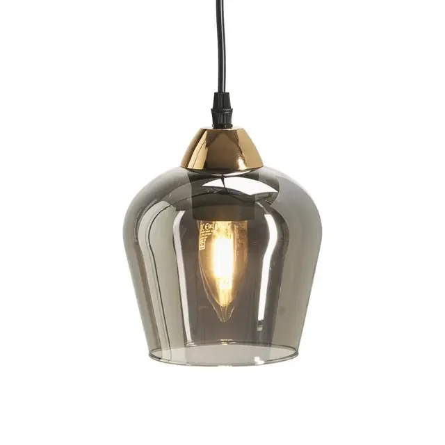 Arion Smoked Brandy Glass Pendant Light