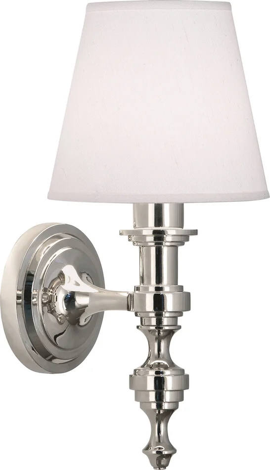 Arthur One Light Wall Sconce in POLISHED NICKEL (165|S1224)
