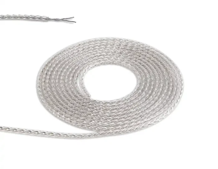 Ashmore 25m Clear Twisted 2 Core 0.75mm Cable VDE Approved