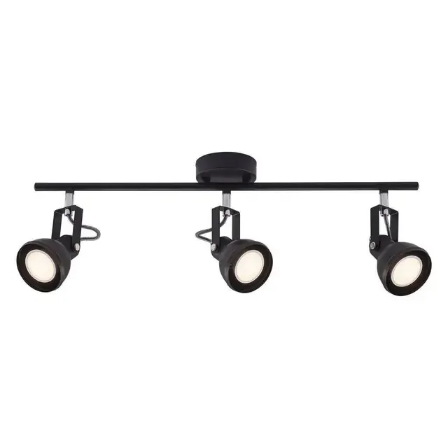 Aslak 3 Light Black Bar Spotlight