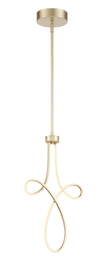 Astor by Robin Baron LED Mini Pendant in Soft Gold (42|P5431-697-L)