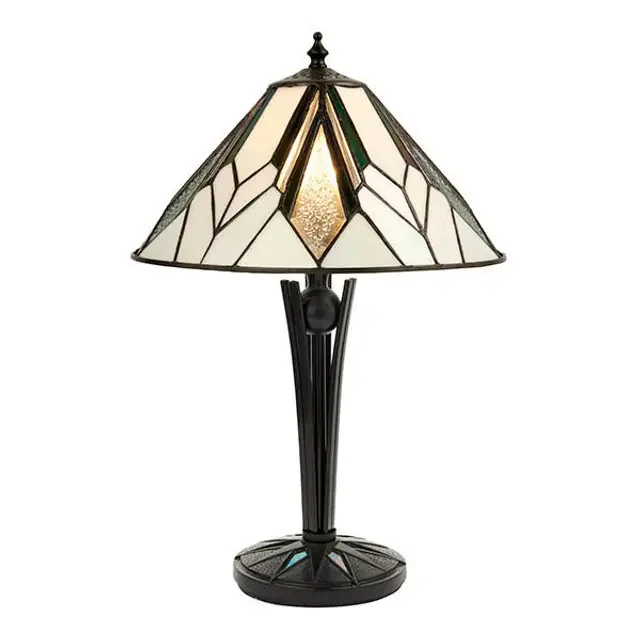 Astoria Black Tiffany Table Lamp