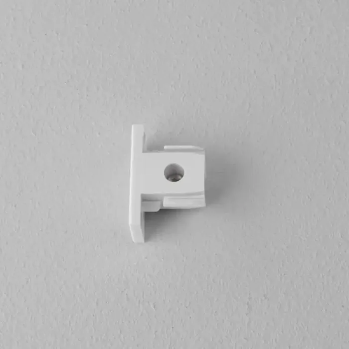 Astro 1 Circuit Track End Cap – White – Online Lighting