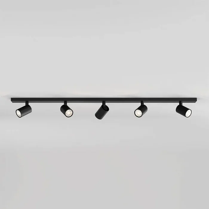 Astro Ascoli 5 Light Bar Spotlight Plate – Matt Black – Online Lighting