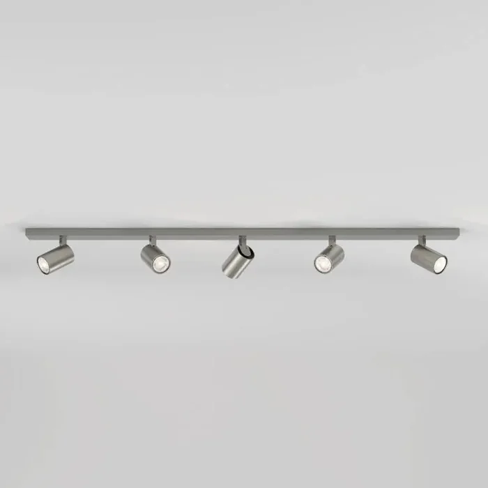 Astro Ascoli 5 Light Spotlight Plate – Matt Nickel – Online Lighting