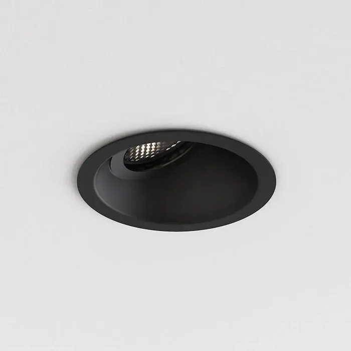 Astro Minima Slimline 25 Fire-Rated IP65 Fixed Downlight – Matt Black – Online Lighting