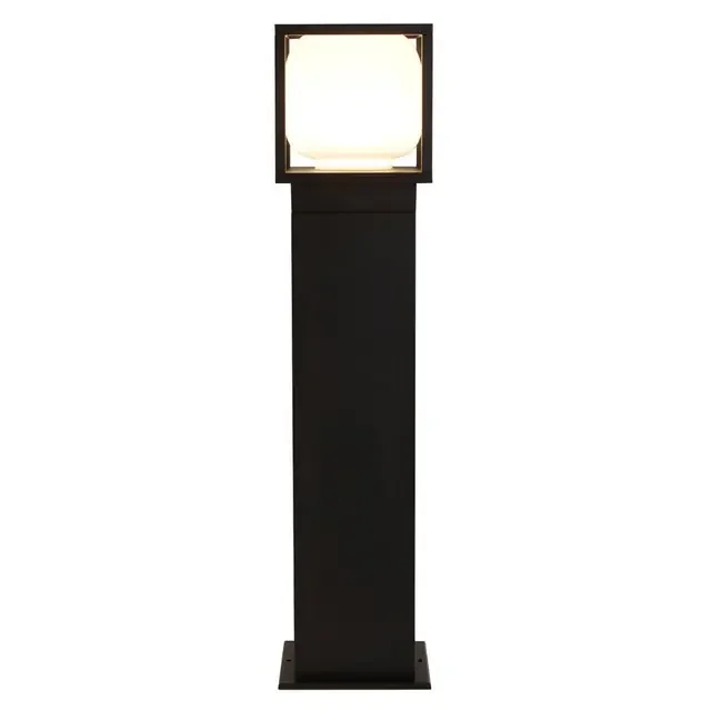 Athens Outdoor 1 Light Die Cast with Opal Shade LED Bollard