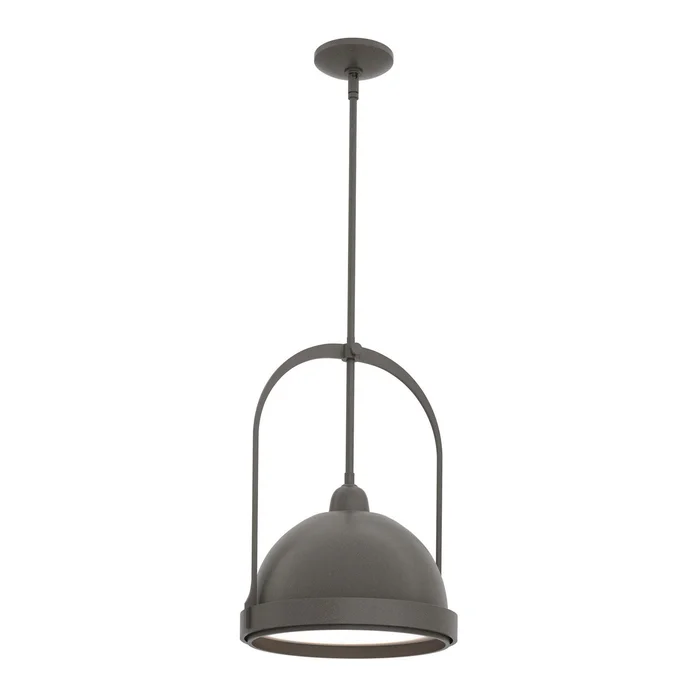 Atlas One Light Mini Pendant in Dark Smoke (39|187462-SKT-MULT-07-07)