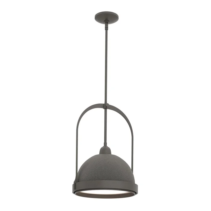 Atlas One Light Mini Pendant in Dark Smoke (39|187462-SKT-MULT-07-20)