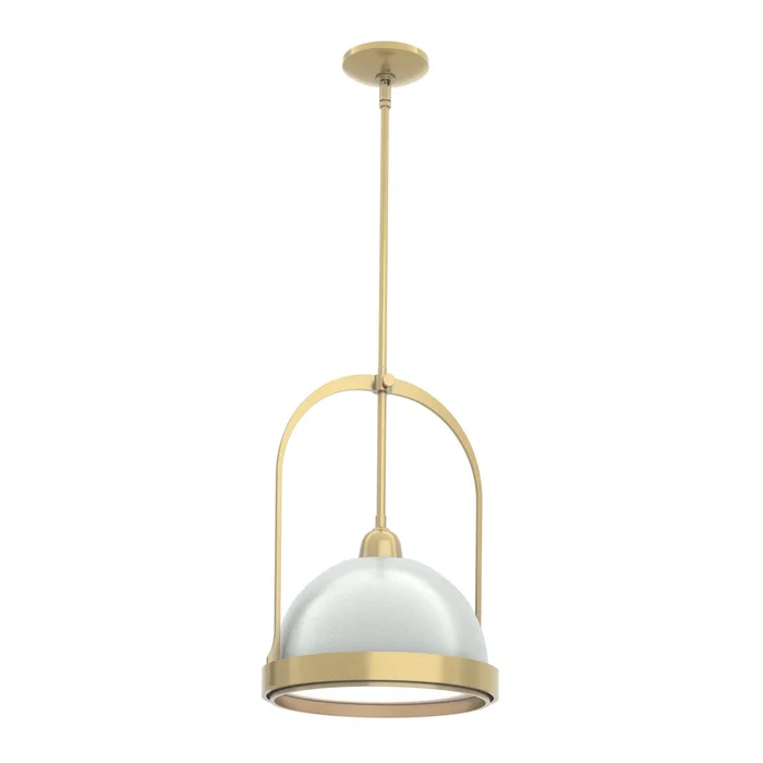 Atlas One Light Mini Pendant in Modern Brass (39|187462-SKT-MULT-86-82)