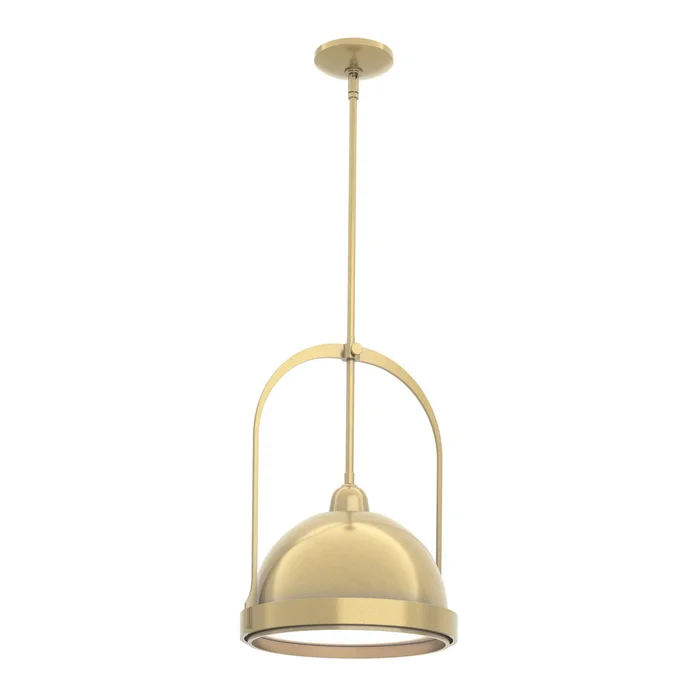 Atlas One Light Mini Pendant in Modern Brass (39|187462-SKT-MULT-86-86)