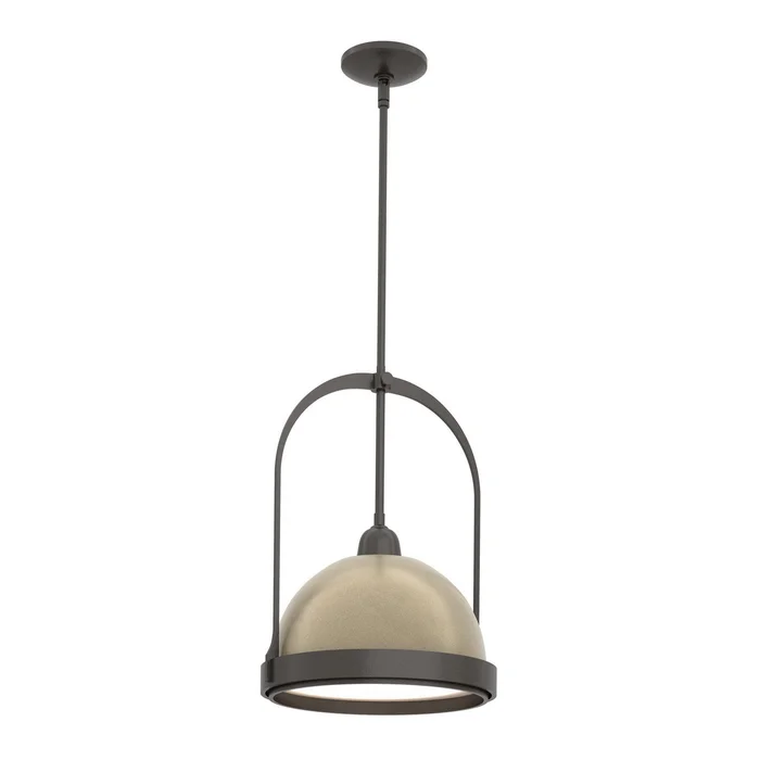 Atlas One Light Mini Pendant in Oil Rubbed Bronze (39|187462-SKT-MULT-14-84)