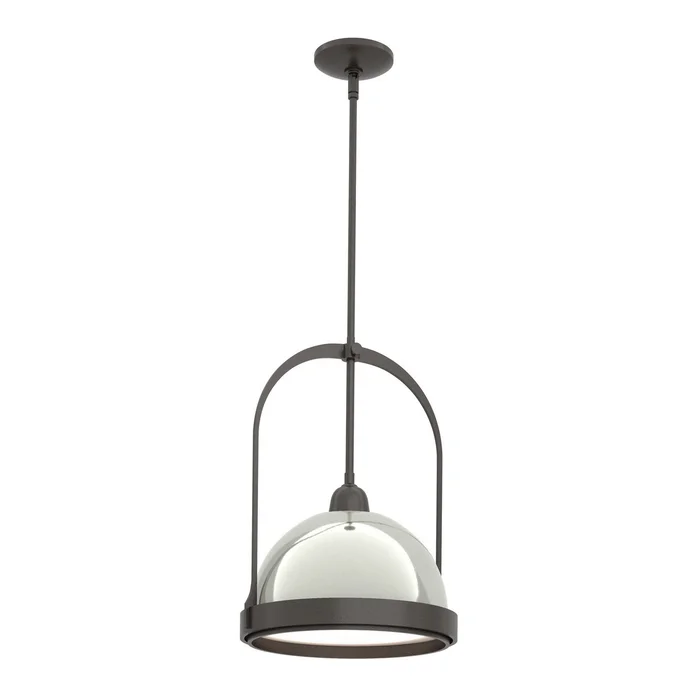 Atlas One Light Mini Pendant in Oil Rubbed Bronze (39|187462-SKT-MULT-14-85)