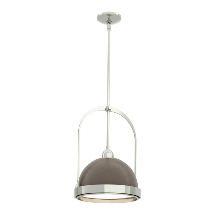Atlas One Light Mini Pendant in Sterling (39|187462-SKT-MULT-85-05)