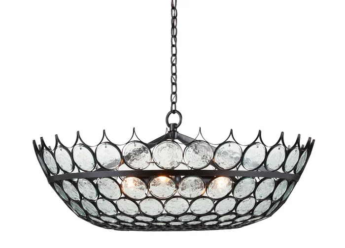 Augustus Collection Three Light Chandelier in Bronze (142|9000-0879)