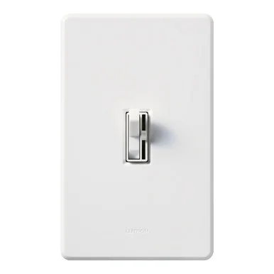 AY-103PNL-WH Ariadni Dimmer With Locator Light, Incandescent/halogen, 3-WAY