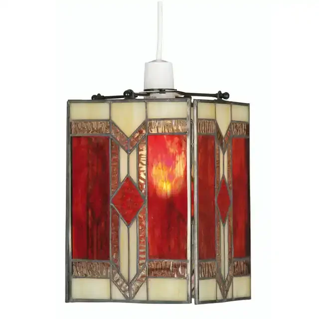 Aztec Non Electric Tiffany Easy Fit Pendant Light