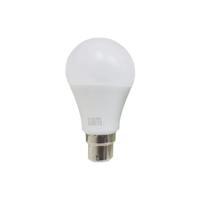 B22 7W LED Non Dimmable Energy Saving Light Bulbs – Cool White