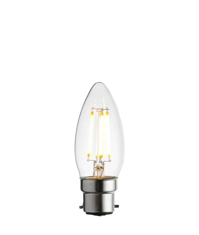 B22 Candle 4w LED Filament Bulb – 2700k