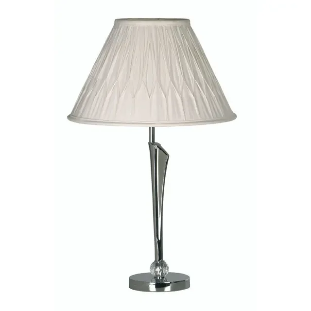 Bahia Polished Chrome Table Lamp