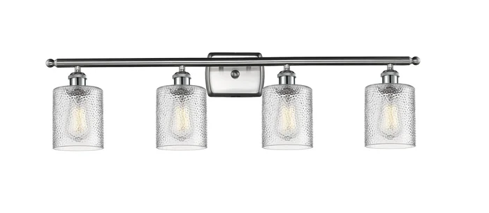 Ballston Four Light Bath Vanity in Polished Nickel (405|516-4W-PN-G1113)
