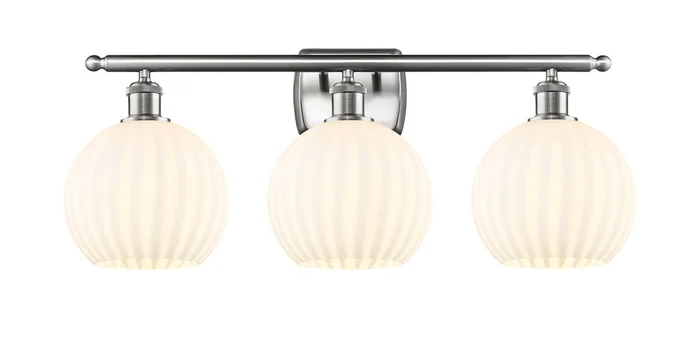 Ballston LED Bath Vanity in Brushed Brass (405|516-3W-BB-G1215-8-LED)