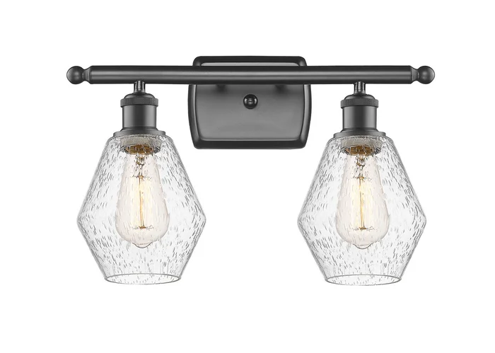 Ballston LED Bath Vanity in Oil Rubbed Bronze (405|516-2W-OB-G654-6-LED)