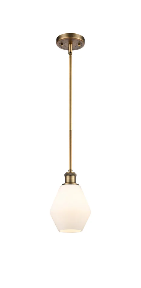 Ballston LED Mini Pendant in Brushed Brass (405|516-1S-BB-G651-6-LED)