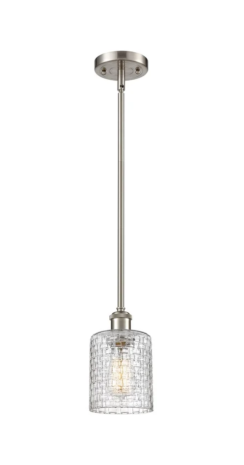 Ballston LED Mini Pendant in Brushed Satin Nickel (405|516-1S-SN-G1113-LED)