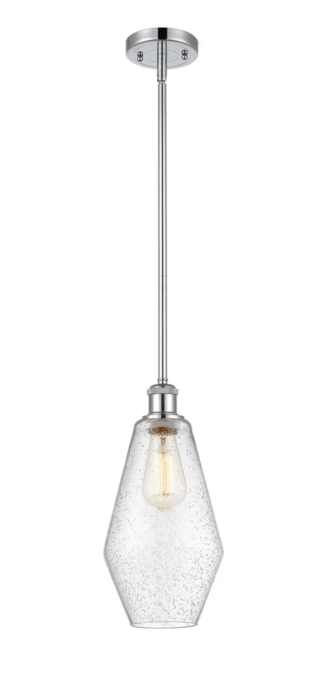 Ballston LED Mini Pendant in Polished Chrome (405|516-1S-PC-G654-7-LED)