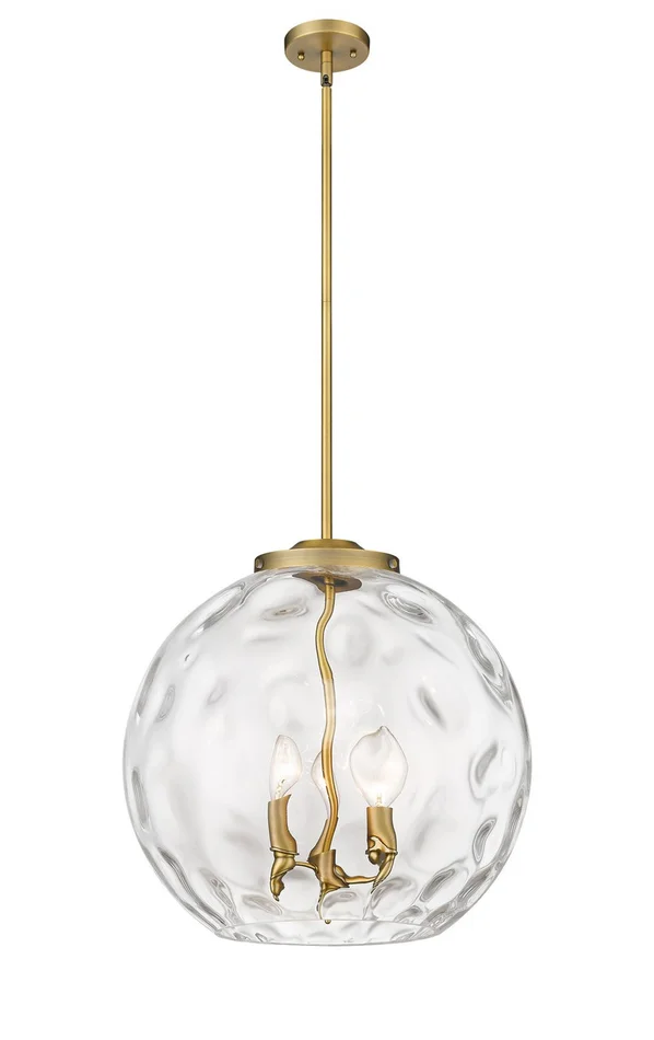 Ballston LED Pendant in Brushed Brass (405|221-3S-BB-G1215-16-LED)